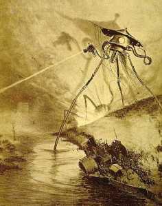 "War-of-the-worlds-tripod" by Henrique Alvim Correa,1906